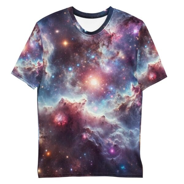 Star Dust Men’s All-Over-Print Short Sleeve T-Shirt