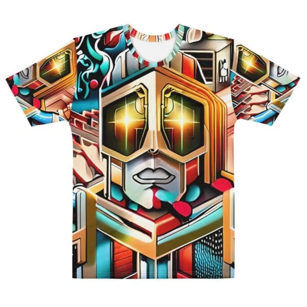 Galactic Disco Agent Mens All-Over Print T-Shirt