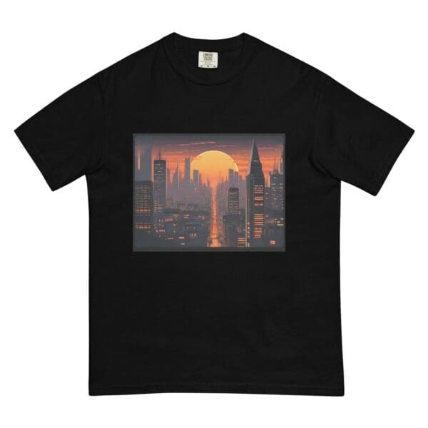 Dark City Unisex Crew Neck Short Sleeve T-Shirt