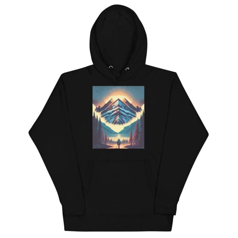 Telluric Traveler Long Sleeve Hoodie Sweatshirt