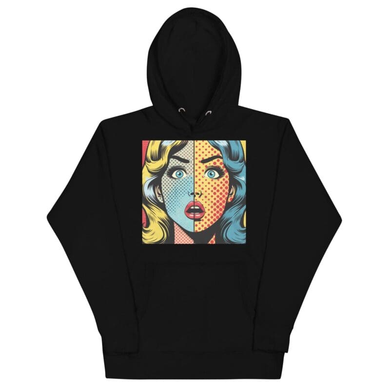 Pop Unisex Crew Neck Long Sleeve Hoodie Sweatshirt