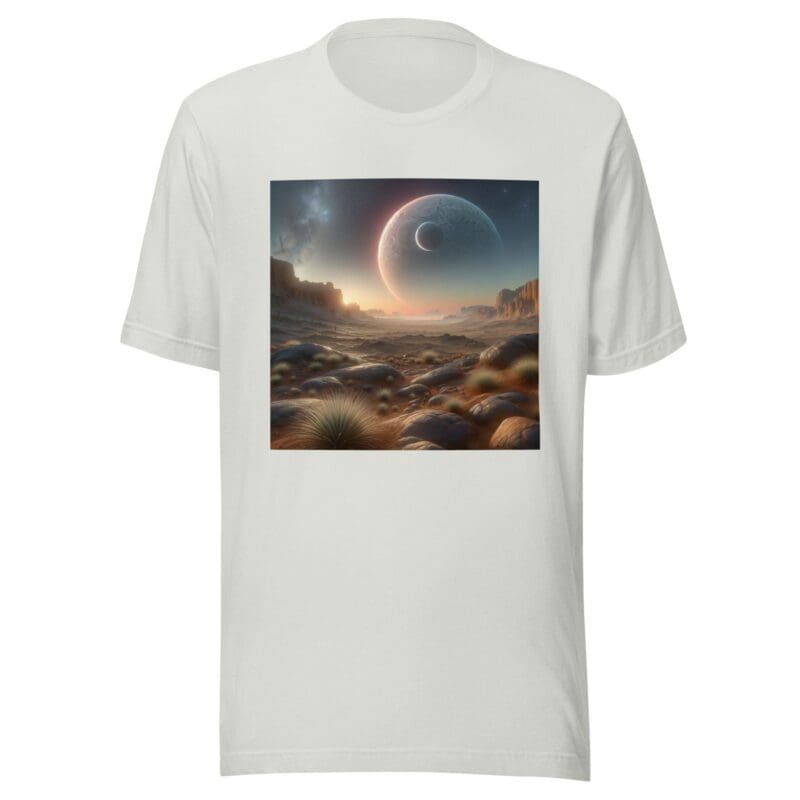 Distant Planet Unisex Crew Neck Short Sleeve T-Shirt