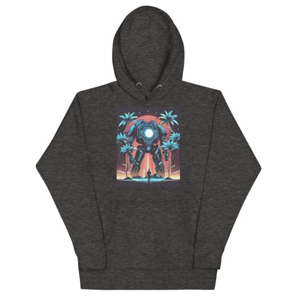 Tropical Bot Long Sleeve Hoodie Sweatshirt