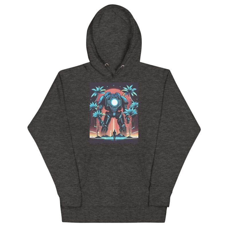 Tropical Bot Long Sleeve Hoodie Sweatshirt