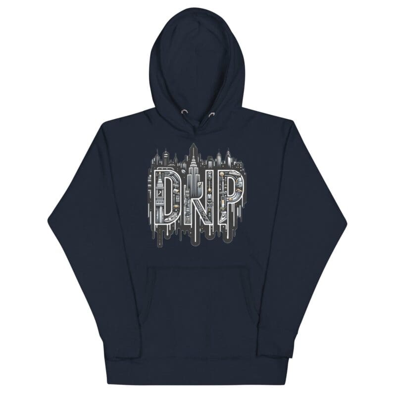 Drip Unisex Crew Neck Long Sleeve Hoodie Sweatshirt