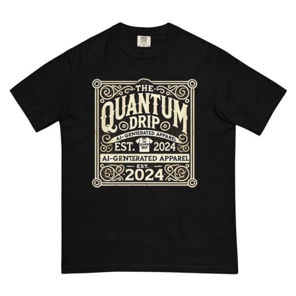 The Quantum Drip Unisex Heavyweight T-Shirt